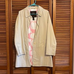 COACH Trenchcoat Cream